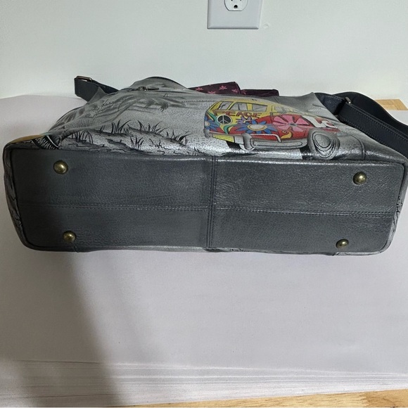 ANUSCHKA Handbag (hand painted) new without tags - Picture 9 of 15